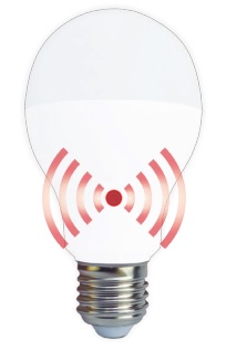 LAMP. LED C/FOT. 10W E27 SASSIN EBB-10WF