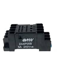 ZOCALO PARA MINI RELE 4 INV.  ZA4P05B