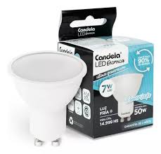 DICROICA LED CANDELA 7W FRIA GU10