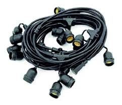 GUIRNALDA 5mts 8p. IP65 E27 AKAI 9001