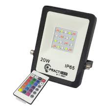REFLECTOR LED RGB 20W ALUMINIO