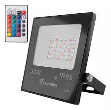 REFLEC. LED "RGB" 30W COLORES AZUL ROJO