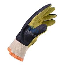 GUANTE J.M.G. COMB. VAQUETA/JEANS