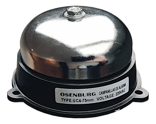 CAMPANA CROMADA 220V UC4-100