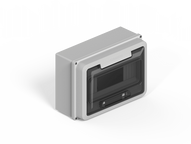 CAJA IP65 P/9 POLOS DIN 160900G