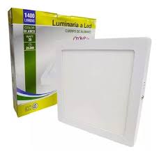 LUM. LED EXT. CUADRADA 20W LD REC 22x22