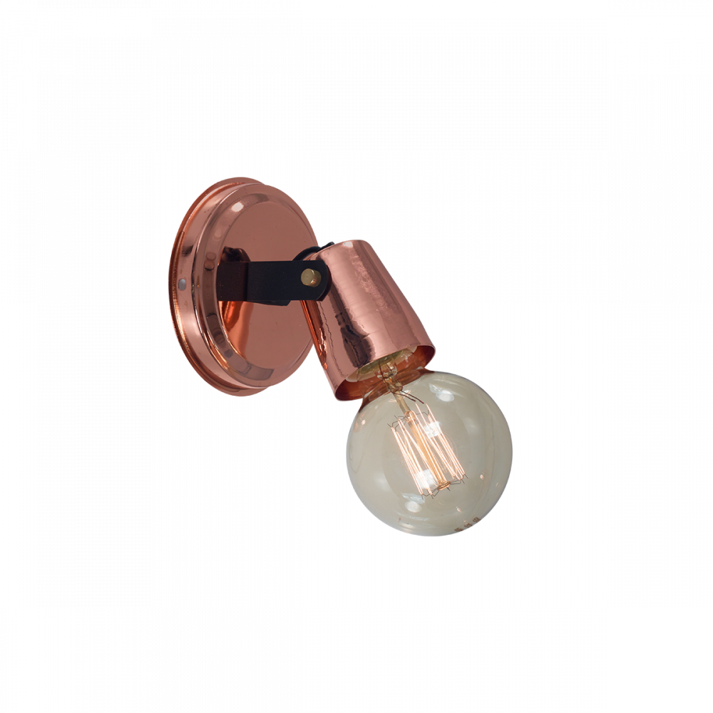 APLIQUE 1 LUZ COBRE LV8001