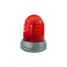BALIZA POLICARBONATO ROJO 100W MRZ38