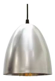 COLGANTE OVI 1 LUZ PLATA CC6615-28