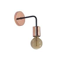 APLIQUE PARED 1L BASE RED. COBRE 8011-52