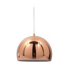 COLGANTE OVI 1 LUZ COBRE CC6616-10