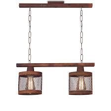 COLG. 2 LUCES C/CADENA CR6202-72