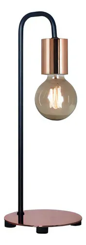 VELADOR BARRAL U BL NG-COBRE WA8870-52