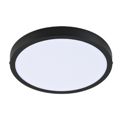 LUM. LED EXT. CIRCULAR NEGRA 20W LD