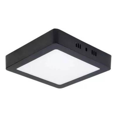LUM. LED EXT. CUADRADA NEGRA 20W LD