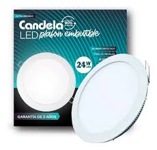 LUM. LED CANDELA EMB. 24W RDO