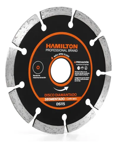 DISCO HAMILTON SEGMENTADO 4.5 DS115