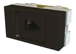 TOMA TELEF. RJ11 4 VIAS PLATINUM 80011 N