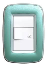 TAPA RECT. MODENA PLATA/JADE 498/7-28