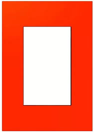 TAPA RECT. PLATINUM 45098/33 NARANJA