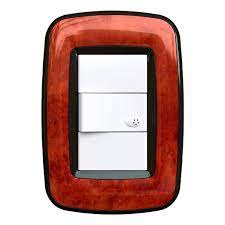 TAPA RECT. MODENA ORO/NOGAL 498/20-9