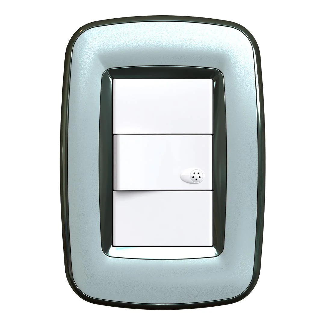 TAPA RECT. MODENA AZUL/PLATA 498/29-7