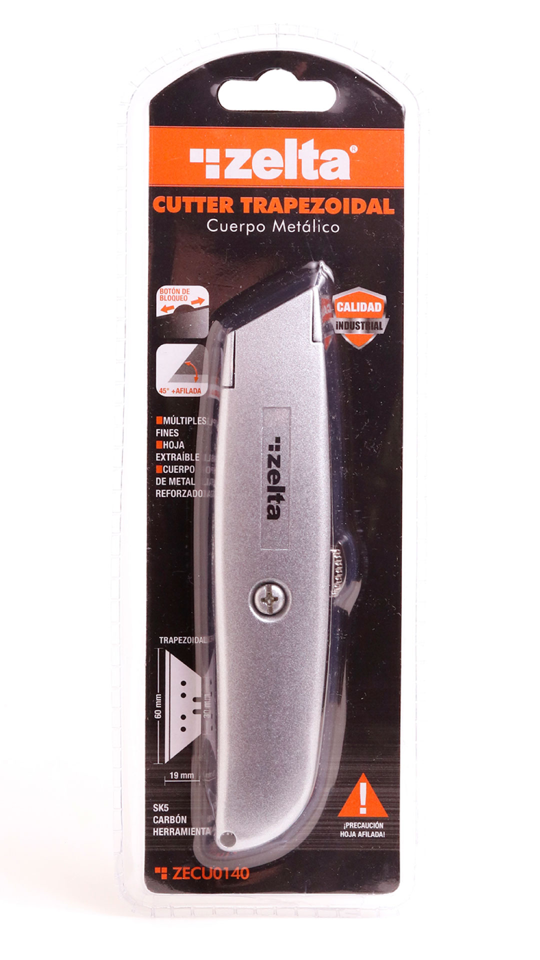 CUTTER TRAPEZ. CUERPO METALICO ZECU0140