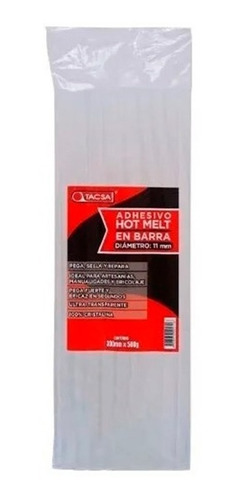 VARILLA SILICONA TACSA 7mm x 500grs 44V