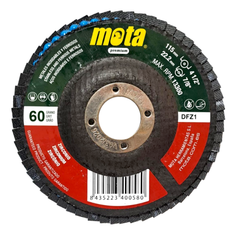 FLAP ZIRCONIO 115mm GRANO60 DFZ1060