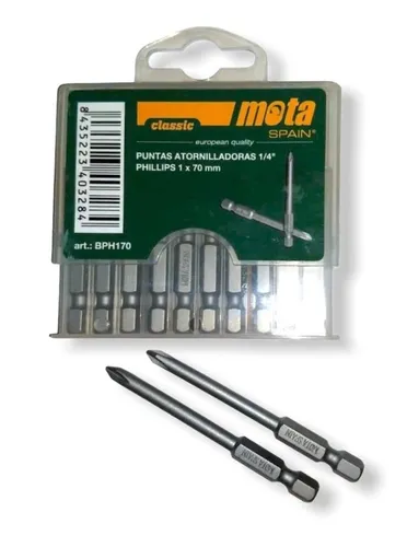 PUNTA BIT PH 1x70mm1/4 ACERO BPH170