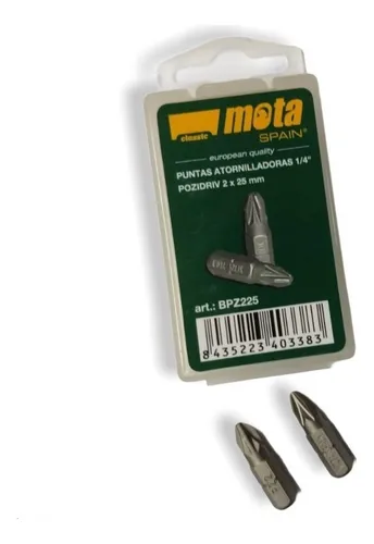 PUNTA BIT PZ 2x25mm1/4 BPZ225