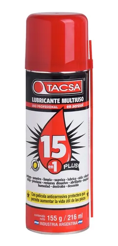 LUBRICANTE MULTIUSO 15 EN 1 216ml TACSA